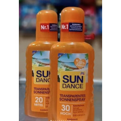 Spray solar transparent de Sun Dance, the brand propre de dm.