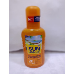 Spray solaire transparent de Sun Dance