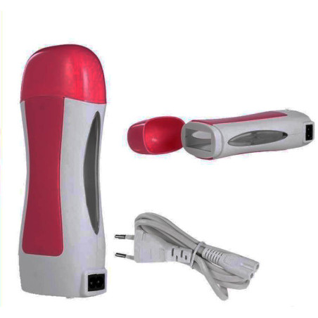 Heating device for epilation