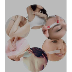 Heating device for epilation