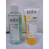 Soskin Creme Solaire Teinte 01 50ml +Gel Doux Nettoyant 100ml pack