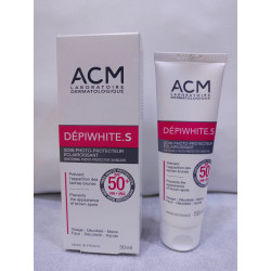 ACM DEPIWHITE DERTMATOLOGICAL LABORATORIES. S Sunscreen spf 50