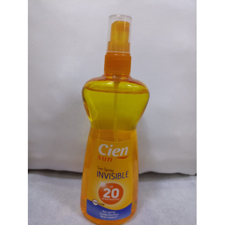 Light Transparent Sun Spray SPF 20 -Protection-