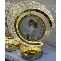 Half Moon LED Light Photo Frame