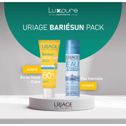 URIAGE BARIESUN LIGHT TINT CREAM + THERMAL WATER 50ML FREE