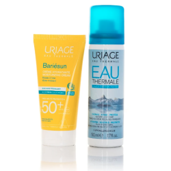 URIAGE BARIESUN LIGHT TINT CREAM + THERMAL WATER 50ML FREE