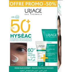 URIAGE OFFER HYSEAC SPF 50 + HYSEAC CLEANSING GEL 150 ML