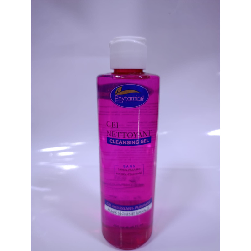Phytamine Gel Nettoyant Peaux Sèches Et Sensibles 250 Ml Phytamine Gel Nettoyant Peaux Sèches Et Sensibles 250 Ml