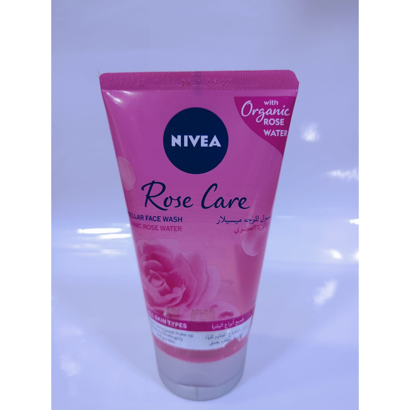NIVEA MicellAIR Skin Breathe Micellar Rose Water Face Wash NIVEA MicellAIR Skin Breathe Micellar Rose Water Face Wash