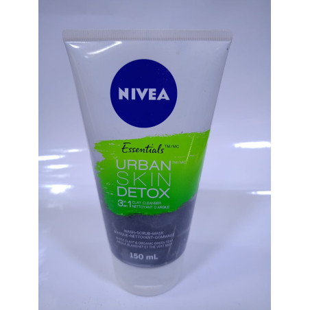 NIVEA URBAN SKIN DETOX CLAYWASH 3-IN-1