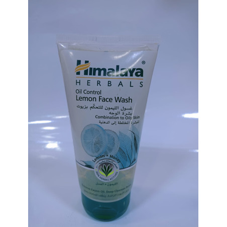 HIMALAYA NETTOYANT VISAGE HUILE CONTRÔLE CITRON 150 ml