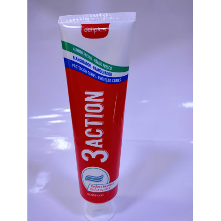 3 action Deliplus Toothpaste – 100 ml Tube
