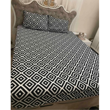 Fitted sheet, fitted sheet for bed, Size 150 x 200 cm x 25 cm