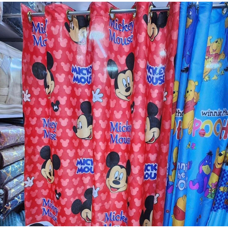 214cm Long Polyester Door Curtain (Cartoon, Multicolor) 214cm Long Polyester Door Curtain (Cartoon, Multicolor)