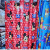 214cm Long Polyester Door Curtain (Cartoon, Multicolor)