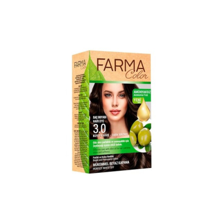 FRAMCOLOR EXPERT HAIR DYE 6.0 DARK BLONDE -farmasi-