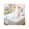 Waterproof Mattress Protector, Terry, 80% Polyester, 20% Cotton, Size 180 X 80 cm