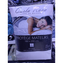 Waterproof Mattress Protector, Terry, 80% Polyester, 20% Cotton, Size 180 X 80 cm