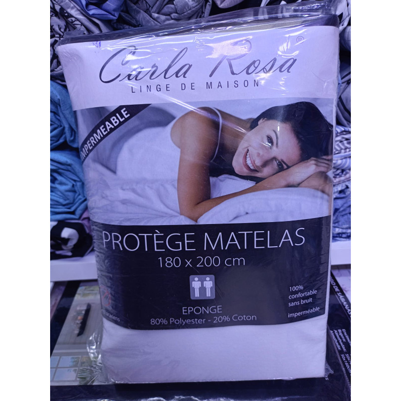 Waterproof Mattress Protector, Terry, 80% Polyester, 20% Cotton, Size 180 X 80 cm Waterproof Mattress Protector, Terry, 80% Polyester, 20% Cotton, Size 180 X 80 cm