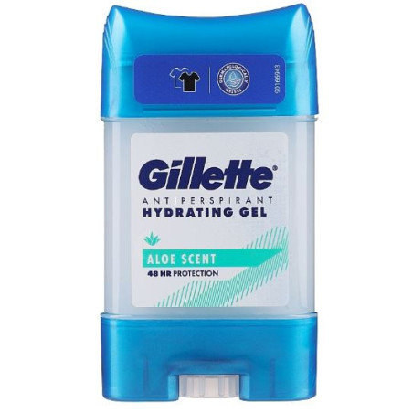 Gillette Antiperspirant Deodorant Gel aloe scent