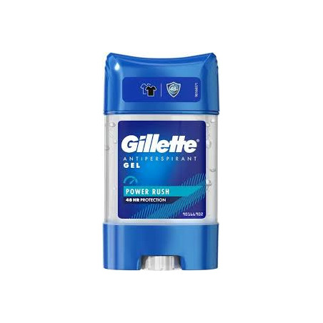 Gillette Antiperspirant Gel Power Rush 48 Hour Protection