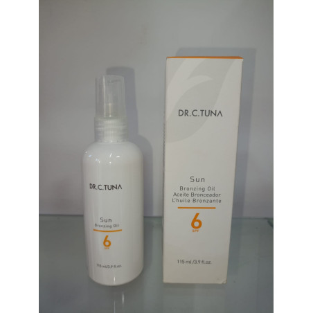 Sun bronzing oil SPF 6- octinoxate oil