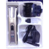 Htc Rechargeable Hair Clipper at-128 Professional Steel Blades With Detachable Combs For Beard And Hair