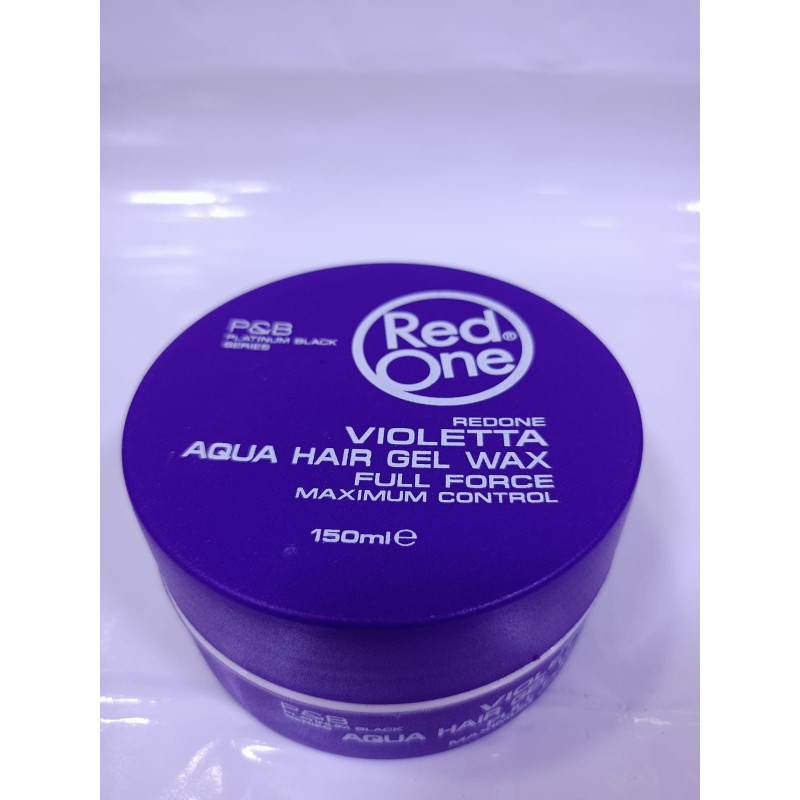 RedOne Violetta Aqua Hair Gel Wax Full Strength 150 ml RedOne Violetta Aqua Hair Gel Wax Full Strength 150 ml